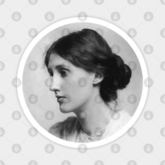 Virginia Woolf Magnet by winterwinter